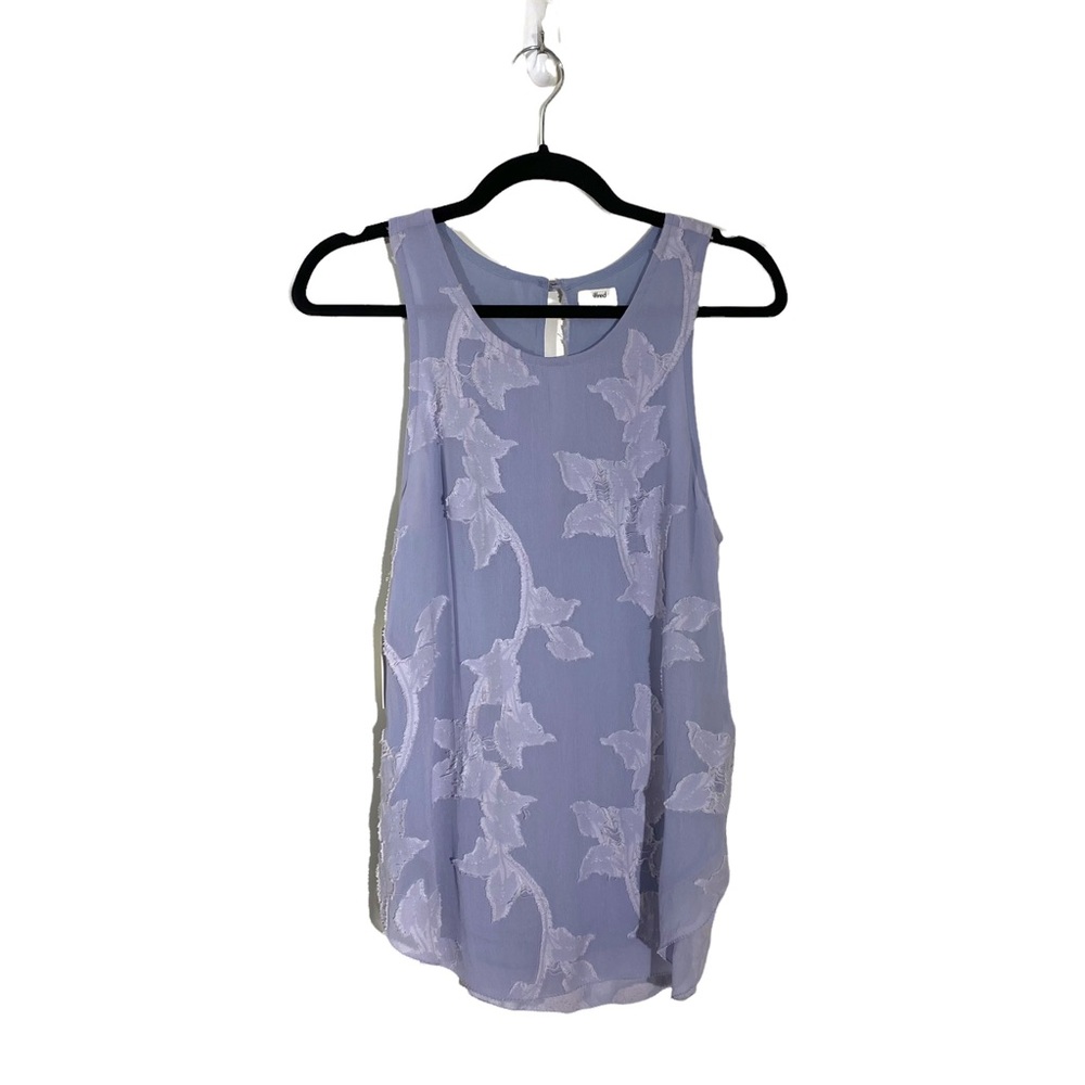 ARITZIA Wilfred Sevres Top Blue Floral